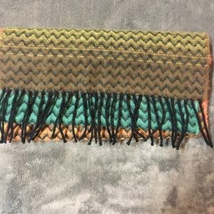 100% cashmere aurora inspired scarf